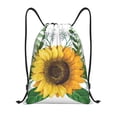 thumbnail image 1 of Kdxio Sunflowers (2) Print Drawstring Backpack Bag,Waterproof Draw String Back Sack, Gym Drawstring Bags Swim Bag For Unisex, 1 of 9