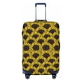 thumbnail image 1 of Kdxio Sunflowers 3 Pattern Luggage Cover for Travel,Elastic and Durable,Fits 18-32 Inch,Anti-Scratch Suitcase Protector-No luggage included, 1 of 5