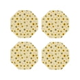 thumbnail image 1 of Kdxio Sunflowers Bee Funny Coasters,4 Pcs Leather Coasters,Housewarming Gifts,Protect Furniture from Water Marks Scratch and Damage, 1 of 8