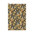 thumbnail image 1 of Kdxio Sunflowers Bee Pattern Golf Towel (24" X 16") with Carabiner Clip - The Convenient Golf Cleaning Towel, 1 of 8