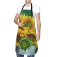 thumbnail image 1 of Kdxio Sunflowers in Bucket Apron with Pockets Adjustable Kitchen Aprons for Men Women Waterproof Aprons for Cooking,Drawing,Crafting, Baking Household Cleaning, 1 of 8