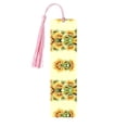 thumbnail image 1 of Kdxio Sunflowers On A Yellow Background Print Metal Tassel Bookmarks,Perfect Gift for Art Lovers and Bookworms Metal Bookmarks for Women, 1 of 8