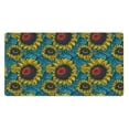 thumbnail image 1 of Kdxio Sunflowers Print Large Gaming Mouse Pad,Non-Slip Base,Water Resist Keyboard Pad for Gamer,Office & Home,29.5 x 15.8 in, 1 of 9