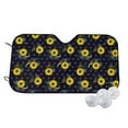thumbnail image 1 of Kdxio Sunflowers Print Windshield Sun Shade,UV Rays and Sun Heat Protection,Sunshade for Car Windshield,Car Shade Front Windshield - Small, 1 of 6