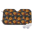 thumbnail image 1 of Kdxio Sunflowers Print Windshield Sun Shade,UV Rays and Sun Heat Protection,Sunshade for Car Windshield,Car Shade Front Windshield -, 1 of 6