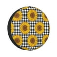thumbnail image 1 of Kdxio Sunflowers for Tire Cover Wheel Protectors Tyre Covers Weatherproof Wheel Covers Universal Fit for Trailer Rv SUV Truck Camper Travel Trailers 15 inch, 1 of 8
