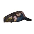 thumbnail image 1 of Kdxio Sunset Cliff Dinosaur Print Sun Visor Hat Golf Visor Adjustable Velcro Outdoor Sports Cap for Men Women, 1 of 6