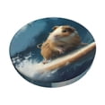 thumbnail image 1 of Kdxio Surfing Guinea Pig Print Stool Covers Round,Stretch Round Bar Stool Covers Washable Bar Stool Cushion Slipcover for 12-15 Inch Chair, 1 of 5