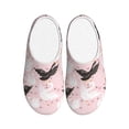 thumbnail image 1 of Kdxio Swan And Flowers2 Women's Men's Slippers Plush Slip-On House Slipper for Winter Indoor Soft Cushion Non-slip Fluffy Slides Slippers-11, 1 of 7