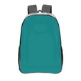 thumbnail image 1 of Kdxio Teal Clear Backpack, Transparent Bookbag for School for Women Men, Capacity Clear Bag for College, Travel, 1 of 7