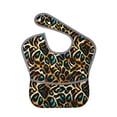 thumbnail image 1 of Kdxio Teal Leopard Bibs For Babies, Baby Bibs for Eating, Toddler Bibs, Waterproof Bibs, Feeding Bibs, for Toddlers, Boys, Girls, 1 of 8