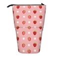 thumbnail image 1 of Kdxio Telescopic Pencil Bag Pen Holder Stationery Case,Stand-up Retractable Transformer Bag Organizer for Christmas Holiday(Strawberries), 1 of 6