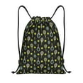thumbnail image 1 of Kdxio Tennis Rackets Print Drawstring Backpack Bag,Waterproof Draw String Back Sack, Gym Drawstring Bags Swim Bag For Unisex, 1 of 5