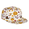 thumbnail image 1 of Kdxio Thanksgiving Print Snapback Hat for Men Women,Adjustable Baseball Cap, 1 of 7