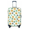thumbnail image 1 of Kdxio Tiger Leaves Pattern Luggage Cover for Travel,Elastic and Durable,Fits 18-32 Inch,-No luggage included, 1 of 8
