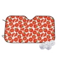 thumbnail image 1 of Kdxio Tomatoes Print Windshield Sun Shade,UV Rays and Sun Heat Protection,Sunshade for Car Windshield,Car Shade Front Windshield - Small, 1 of 6