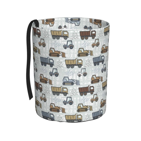 Kdxio Tractor and Dumper Car Trash Can Garbage Car Accessories Trash Can Car Waste Bin for for Driver and Passenger Any Vehicle