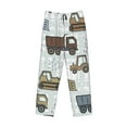 thumbnail image 1 of Kdxio Tractor and Dumper Print Men's Sleep Pajama Pant Lounge Pants with Pockets, 1 of 8