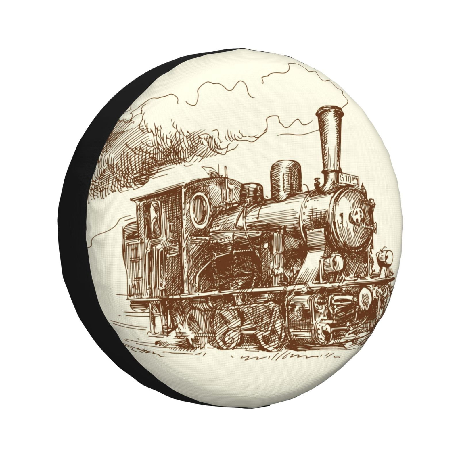 Kdxio Train for Tire Cover Wheel Protectors Tyre Covers Weatherproof