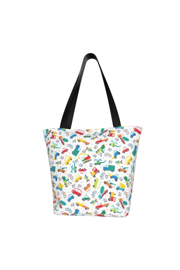 Transport1 Women Reusable Grocery Bags Foldable Ripstop,Reusable Shopping Bags for Shopping,Gym,Gift