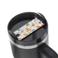thumbnail image 1 of Kdxio Travel Animals Name Plate Compatible Stanley Cups Name Tag Acrylic Nameplate Tumbler Lid Topper for Cup Accessories, 1 of 9