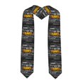 thumbnail image 1 of Kdxio Travel Graduation Stole Class, Graduation Sash, Unisex Adult 36" Academic Commencements-Sharp Corner, 1 of 7