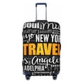 thumbnail image 1 of Kdxio Travel Pattern Luggage Cover for Travel,Elastic and Durable,Fits 18-32 Inch,Anti-Scratch Suitcase Protector, 1 of 9