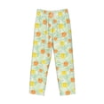 thumbnail image 1 of Kdxio Tree Palms Lemon Print Men's Sleep Pajama Pant Lounge Pants with Pockets, 1 of 8