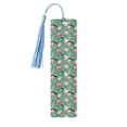 thumbnail image 1 of Kdxio Tropical Flamingo Print Metal Tassel Bookmarks,Perfect Gift for Art Lovers and Bookworms Metal Bookmarks for Women, 1 of 8