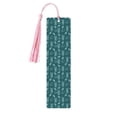 thumbnail image 1 of Kdxio Tropical Pineapple Print Metal Tassel Bookmarks,Perfect Gift for Art Lovers and Bookworms Metal Bookmarks for Women, 1 of 8