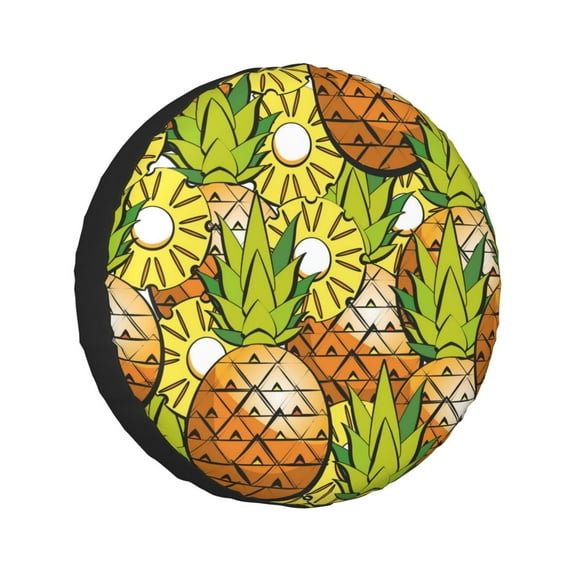 Kdxio Tropical Summer Fruit for Tire Cover Wheel Protectors Tyre Covers Weatherproof Wheel Covers Universal Fit for Trailer Rv SUV Truck Camper Travel Trailers 17 inch