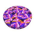 thumbnail image 1 of Kdxio Tropics Leaf Print Stool Covers Round,Stretch Round Bar Stool Covers Washable Bar Stool Cushion Slipcover for 12-15 Inch Chair, 1 of 5