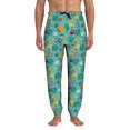thumbnail image 1 of Kdxio Trucks And Excavators Pattern Joggers,Sweatpants for Men with Pockets-Large, 1 of 5