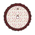 thumbnail image 1 of Kdxio Tulips Flowers Print Christmas Tree Skirt Christmas Xmas Tree Skirts Mat for New Year Holiday Christmas Party Decorations-48", 1 of 6