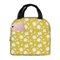 thumbnail image 1 of Kdxio Tulips Flowers Print Insulated Lunch Bag,Reusable Tote Lunch Box for Women Men,Leakproof Cooler Lunch Bags for Work Office Travel Picnic, 1 of 6