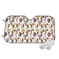 thumbnail image 1 of Kdxio Tulips Flowers Print Windshield Sun Shade,UV Rays and Sun Heat Protection,Sunshade for Car Windshield,Car Shade Front Windshield - Small, 1 of 6