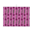 thumbnail image 1 of Kdxio Tulips Flowers for Dish Drying Mat,24*18 inch Absorbent Dish Drainer Kitchen Counter,Large Size Dish Drying Pad for Countertops,Draining Racks, 1 of 9