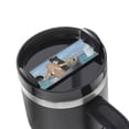thumbnail image 1 of Kdxio Two Brave Cats Are Floating On The Sea Iceberg Name Plate Compatible Stanley Cups Name Tag Acrylic Nameplate Tumbler Lid Topper for Cup Accessories, 1 of 9