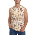 thumbnail image 1 of Kdxio UAE Travel1 for Men's Muscle T-shirt,Sleeveless for Workout Running Athletic Gym Lounge Casual, 1 of 1