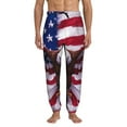 thumbnail image 1 of Kdxio USA Eagle with Spread Wings Pattern Joggers,Sweatpants for Men with Pockets-3X-Large, 1 of 5