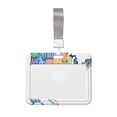 thumbnail image 1 of Kdxio USA MAP Card Badge Holder Work Badge Sleeve for Office, School, Factory, ID Credit Cards, Driver Licenses and Passes, 1 of 7