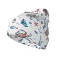 thumbnail image 1 of Kdxio Undersea Animals Winter Beanie for Men Women Beanie Knit Hat Cuffed Cap Beanie Knit Chunky Snow Cap, 1 of 6