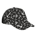 thumbnail image 1 of Kdxio Unisex Anchor Pattern Baseball Cap Unisex Washed Classic Adjustable Hat, 1 of 1
