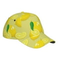thumbnail image 1 of Kdxio Unisex Bright Lemons Pattern Baseball Cap Unisex Washed Classic Adjustable Hat, 1 of 7