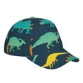 thumbnail image 1 of Kdxio Unisex Cartoon dinosaur Pattern Baseball Cap Unisex Washed Classic Adjustable Hat, 1 of 7