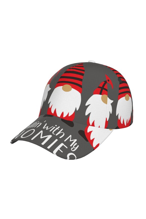 Unisex Chillin with My Gonme Pattern Baseball Cap Unisex Washed Classic Adjustable Hat