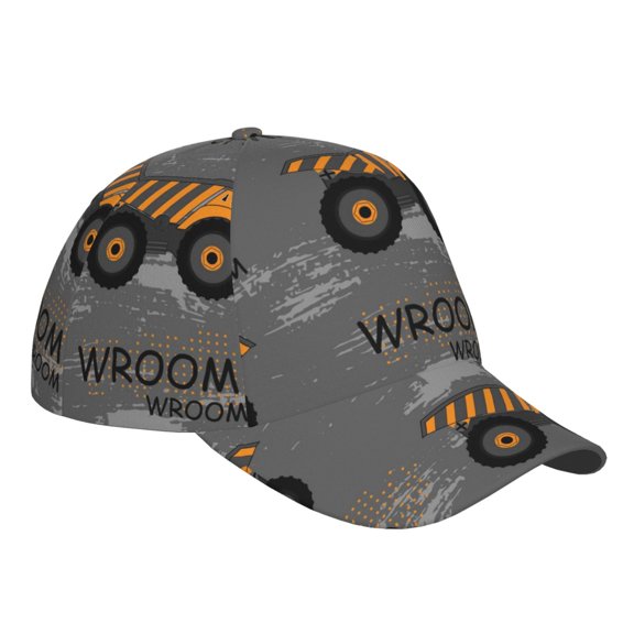 Kdxio Unisex Construction Machines Pattern Baseball Cap Unisex Washed Classic Adjustable Hat