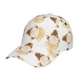 thumbnail image 1 of Kdxio Unisex Cute Bee Gnome Pattern Baseball Cap Unisex Washed Classic Adjustable Hat, 1 of 5