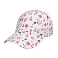 thumbnail image 1 of Kdxio Unisex Cute Poodle Dog Pattern Baseball Cap Unisex Washed Classic Adjustable Hat, 1 of 8
