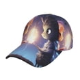 thumbnail image 1 of Kdxio Unisex Dreamy Forest Elf Pattern Baseball Cap Unisex Washed Classic Adjustable Hat, 1 of 5